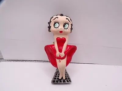 Betty Boop In Red Dress Marilyn Monroe Pose Christmas Ornament • $10