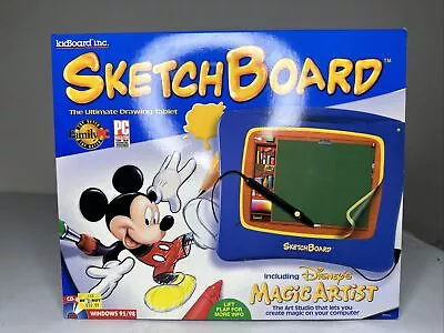 Vintage '98 KidBoard Sketch Board - Disney Magic Artist - Win95/98 - NIB Sealed • $69.99