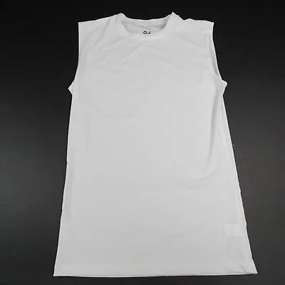 Badger Sleeveless Shirt Men's White New Without Tags • $5.20