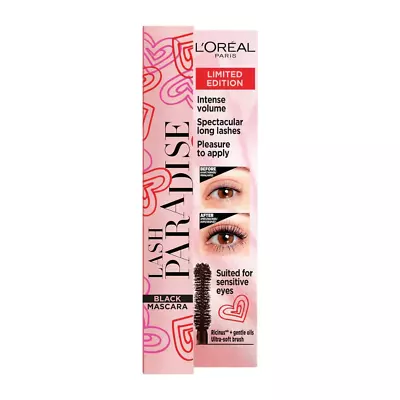 L'Oreal Lash Paradise Limited Valentines Edition Mascara 6.4ml - Black • £7.50