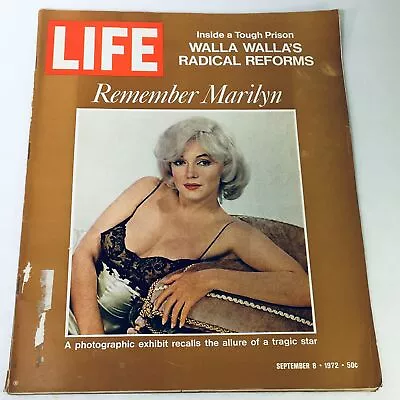 VTG Life Magazine September 8 1972 - Photographic Exhibit Of Marilyn Monroe • $18