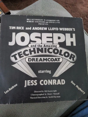 Joseph Technicolour Dreamcoat By Tim Rice/Andrew Lloyd Webber • £5
