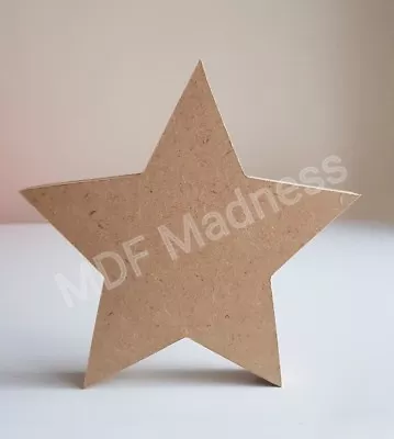 £2.50 • Buy Mdf Craft Shape. Wooden Star