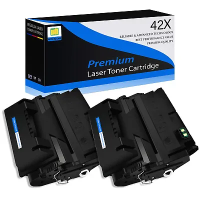 2PK High Yield Toner Cartridge For HP LaserJet Printer 4250 4250dtn 4350 4350n • $63.24