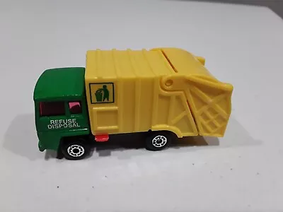 Matchbox Superfast 1979 Refuse Disposal Truck No.36 Green & Yellow Diecast • $3.49