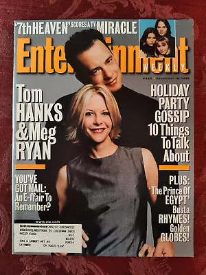 ENTERTAINMENT WEEKLY Magazine December 18 1998 Meg Ryan Tom Hanks • $14.40