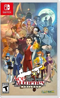 Apollo Justice: Ace Attorney Trilogy Nintendo Switch Brand New Sealed • $99.95