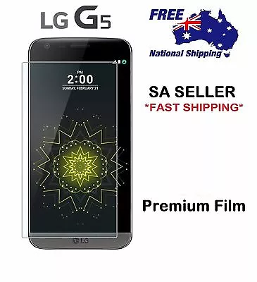 $5 • Buy LG G5 Premium Film LCD Screen Protector AU & SA SELLER 