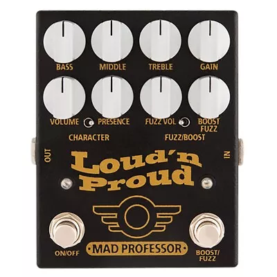 Mad Professor Loud 'N' Proud 'Plexi'-Style Overdrive Boost Guitar Effects Pedal • $239.95