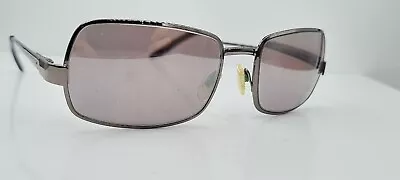 Vintage Fendi FS264 Gunmetal Rectangular Ruthenium Sunglasses Italy FRAMES ONLY • $33