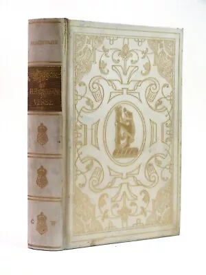 ELIZABETHAN VERSE 1908 1st HB Full Vellum Binding With Gilt Decoration • £30