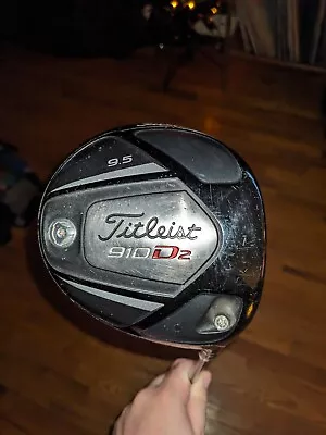 Titleist 910D2 9.5° Driver Regular Flex Diamana 1082729 Fair BV5 • $69.95