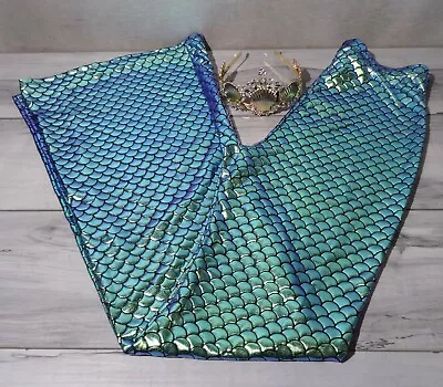 Windsor Mermaid Bell Bottoms Women's Size M & Mermaid Shell Crown *NEW Other* • $19.99