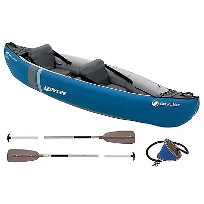 Sevylor Adventure Kit Inflatable Kayak Canoe Boat Inc Paddle Pump Bag BRAND NEW • £149.99