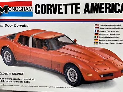 Monogram 2269 Corvette America 4 Door Kit 1/24 McM Niob Si • $69.88