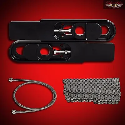 2006 GSXR 1000 Swingarm Extensions Kit 530 Chain And 36  Brake Line GSX-R 1000 • $277