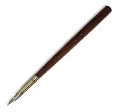  Vintage Antique Style 6'' Wooden Calligraphy Ink Dipping Pen Mango Wood • $9.99