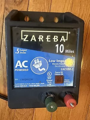 Zareba ELECTRIC FENCE CHARGER Fence Controller 10 Mile Range AC Powered EAC10M-Z • $39.99