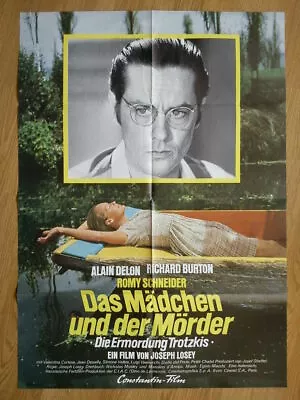 ROMY SCHNEIDER - ASSASSINATION OF TROTSKY Rare German 1 Sheet Poster '72 DELON • $39.99