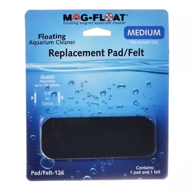 Mag Float Replacement Pad And Felt For Glass Aquariums - Medium • $8.83