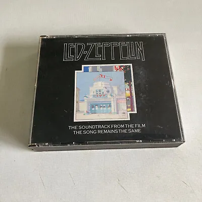 Led Zeppelin The Soundtrack From The Film The Song Remains The Same 2CD Fat Box • $19.95