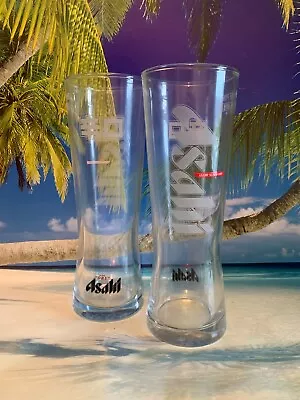 £7.95 • Buy 2 X Asahi  Half Pint New Beer Glasses 