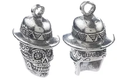 3D SENOR SUGAR SKULL Guardian® Bell Motorcycle - FITS Harley HD Gremlin Dyna  • $16.92