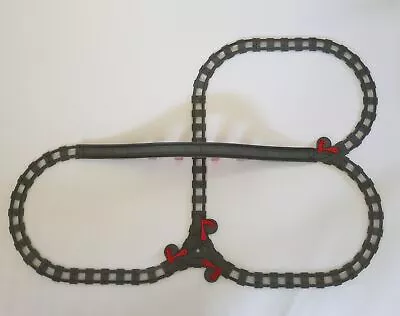 Lego® Duplo TRAIN Tracks GREY (DBG) Track Straight Curved Straight Bridge SET CI • $130.85