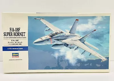 Hasegawa F/A-18F Super Hornet 1:72 Plastic Model Kit 00548 New Sealed • $19.95