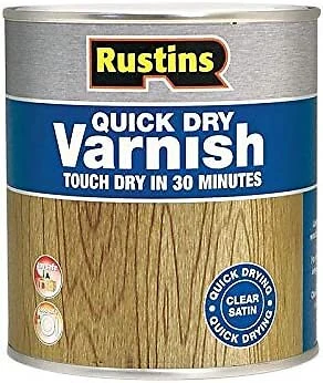 £9.91 • Buy Rustins AVGC250 Vernis à Séchage Rapide - Clair Satin - 250ml