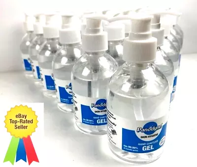 24 X 250ml Hand Sanitizer Gel Instant Kills 99.9% Bacteria And Germs 70% Alcohol • £13.49