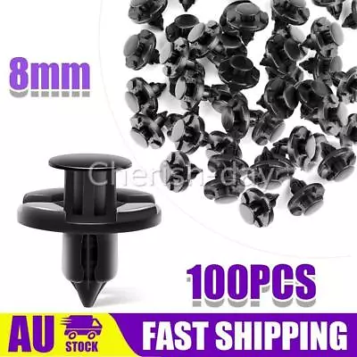 100X For Nissan GU Patrol 8mm Inner Guard Liner Grille Retainer Fastner Clips • $17.10