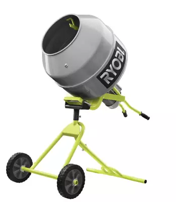 Ryobi Portable Concrete Mixer 5.0 Cu. Ft.1/2 HP Direct Drive Motor Electric • $449.97