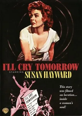 I'll Cry Tomorrow - Dvd - Susan Hayward / Richard Conte / Daniel Mann • £19.99