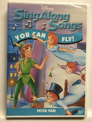 $11.47 • Buy Disney's Sing-Along Songs: You Can Fly! - Peter Pan [1988] (DVD,2006) BRAND NEW!