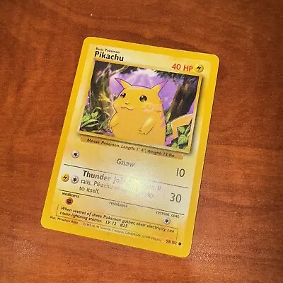 Pikachu 58/102 • $2