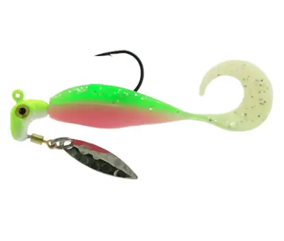 Road Runner Vibe Runner Underspin Jig Head Plastic Curl Tail • $2.99