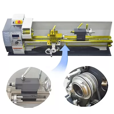 Metal Lathe Precision Instrument DIY Bench Metric/Imperial Thread System 110V • $1973.70