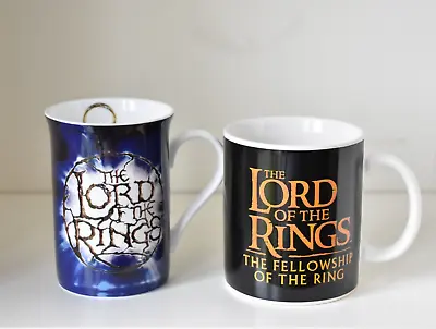 Lord Of The Rings Coffee Mug X 2 Fellowship Of The Ring  (J) • £7.99