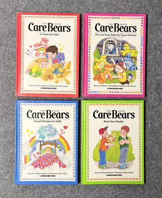 Parker Brothers A Take From The Care Bears Book Lot Of 4 Hardcover Vintage • $19.99