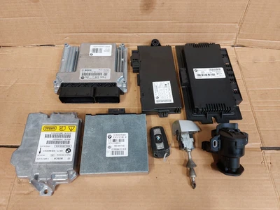 £190 • Buy BMW E60 E87 E90 120d 320d 520d Engine N47 ECU Kit DDE 7823420 Key Lock Set 