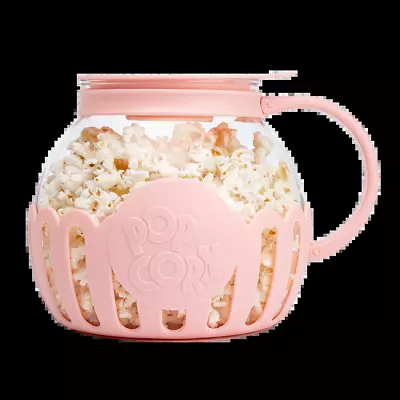 Paris Hilton Microwave Popcorn Popper Dishwasher Safe 3.3-Quart Pink • $30.45