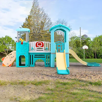 Toddler Garden Swing Slide & Climber Set Kids Baby Indoor Outdoor Playground Toy • £31.95