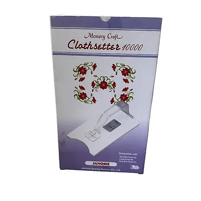 Janome Memory Craft Clothsetter 10000 Placement Tool Embroidery Machine Tool EUC • $64.60