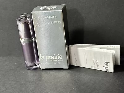 La Prairie Platinum Rare Haute - Rejuvenation Elixir 0.17oz / 5ml NIB • $74.99