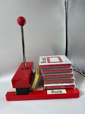 Sizzix Original Red Personal Die Cutter Press Machine By PROVO CRAFT & Ellison • $34