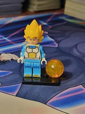 Super Sayain Vegeta Build Toy Figure Dragon Ball Z • $11.99