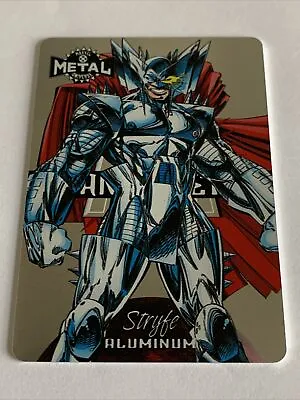 2020 Upper Deck Marvel X-Men Metal Universe Planet Metal Card 16 OF 20 STRYFE • $19.98