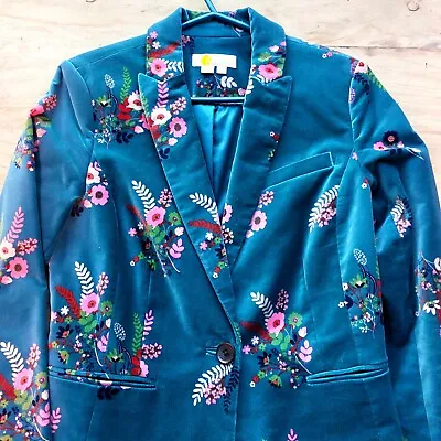Boden Sackville-West Cotton Velvet Suit. Beautiful Women's Suit For Spring. • £99.99