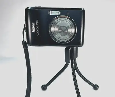 $24.99 • Buy Nikon Coolpix L16 Digital Camera Wrist Strap, Case, Mini Tripod